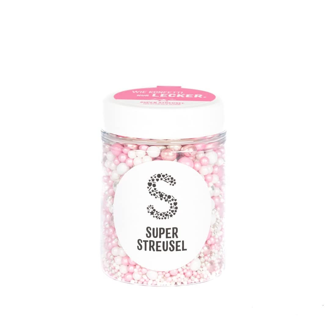 Super Streusel, Perle de zahăr comestibile (perle mari cu umplutură de ciocolată), 90 grame Naty Shop