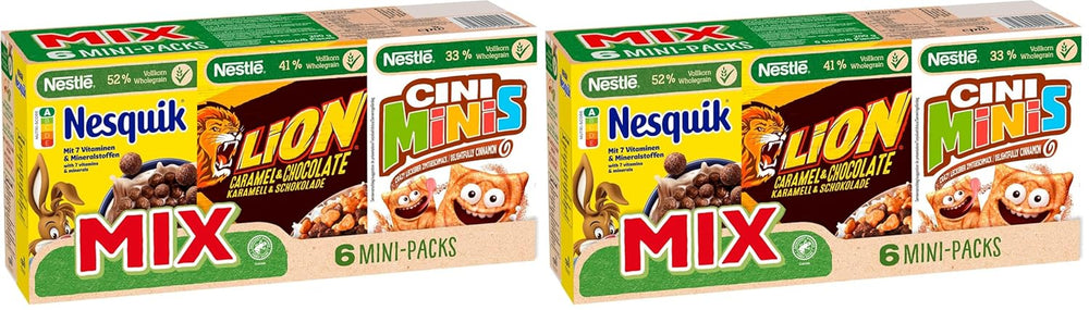 Mini sachets de céréales Nestlé Mix, 6 pièces, 1 sachet (1x200g à 4x30g, 2x40g)