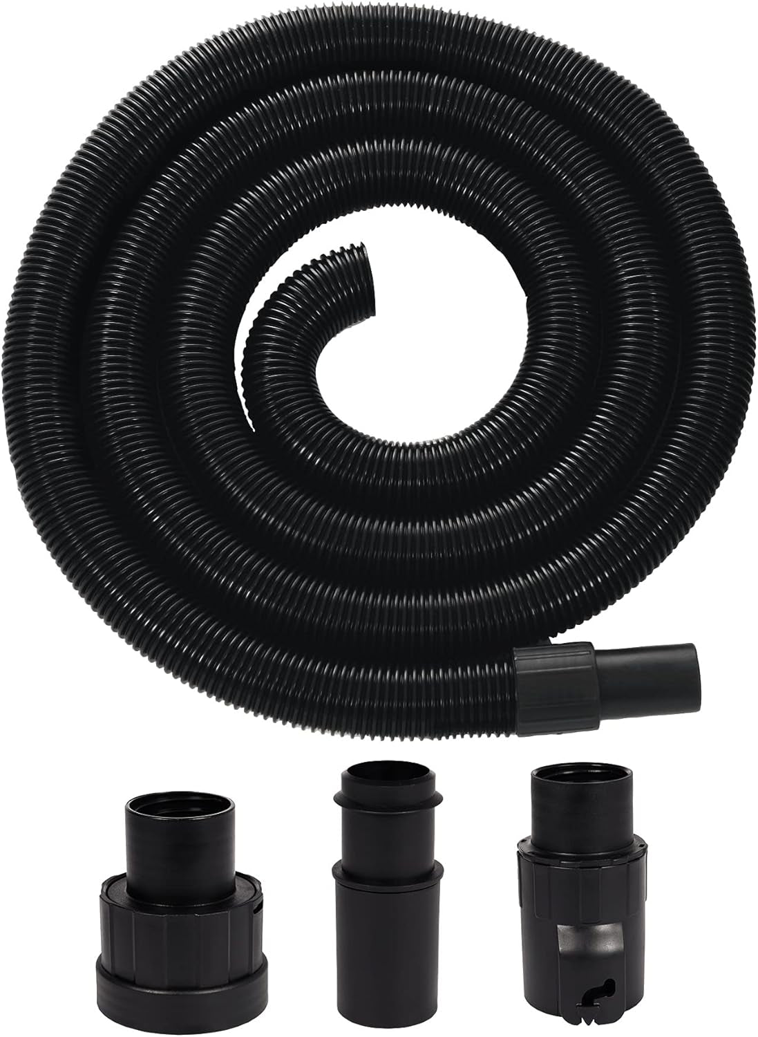 Furtun de aspirare original Einhell pentru aspiratoare umede/uscate (lungime 3 m, incl. adaptor de conectare pentru toate aspiratoarele umede/uscate Einhell, fabricat din plastic dur)