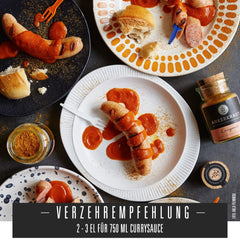 Ankerkraut Currywurst, 90g dans un verre en liège, Gewürzmischung zum Anmischen selbstgemachter Currywurst-Sauce ou comme Topping