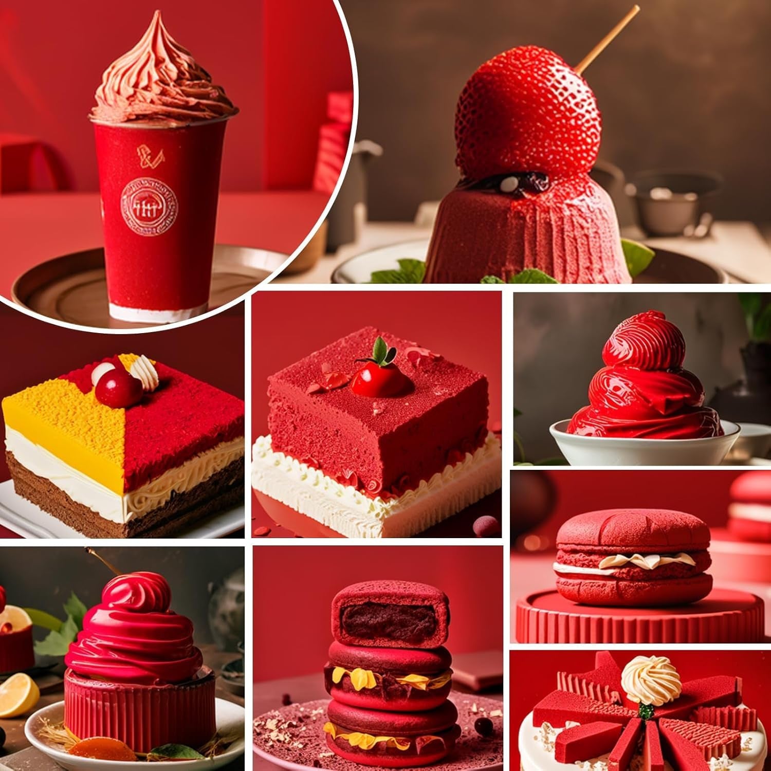 Colorant alimentaire rouge, colorant alimentaire concentré 26 g, colorant alimentaire à base d'huile, colorant alimentaire concentré sans sucre, colorant alimentaire liquide pour pâtisserie – pour beurre de cacao, crème au beurre