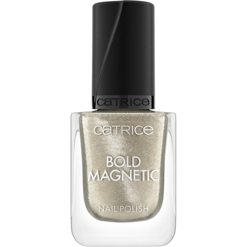 Vernis à ongles magnétique Catrice Bold, non. 030, Or, Métallisé, Végétalien, Sans microplastique, Sans parfum, Sans parabène, 1 paquet (10,5 ml)