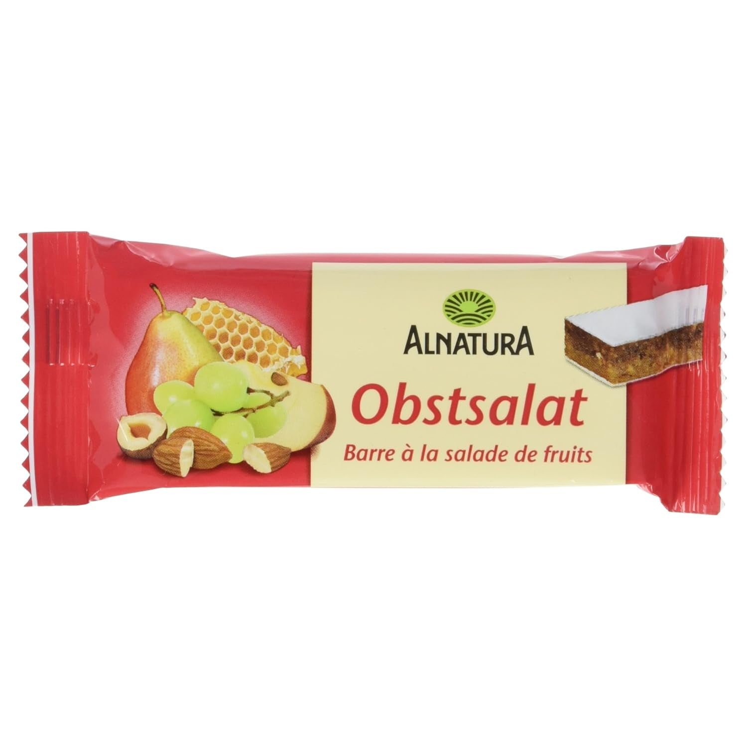 Bio Obstsalat-Riegel, paquet de 16 (16 x 40 g)