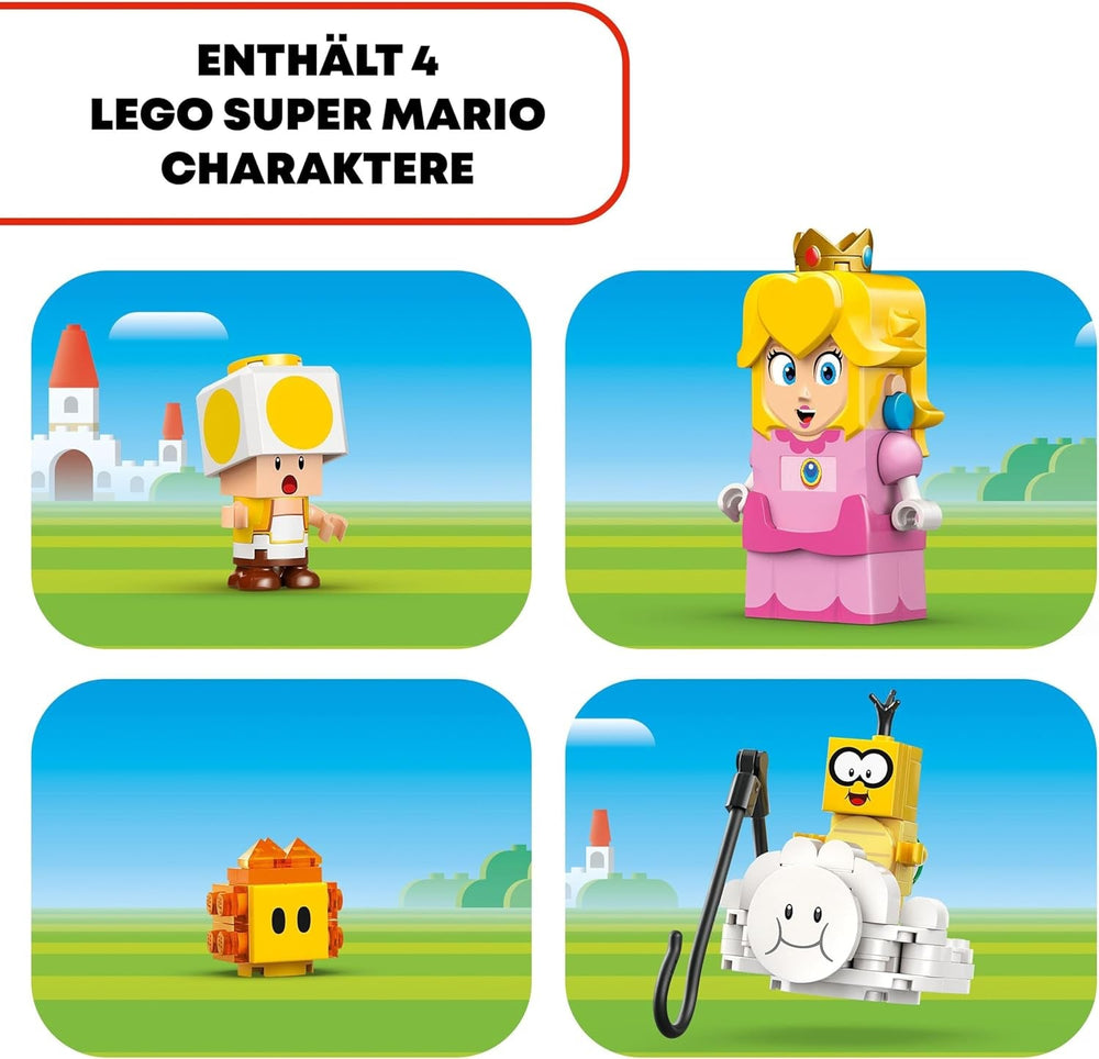 LEGO Super Mario Adventures With Interactive Peach, set de jeu pour enfants avec crapaud jaune, cadeau Nintendo pour garçons, filles et tous les joueurs à partir de 6 ans 71441 Jeux de construction Besuche den LEGO-Store