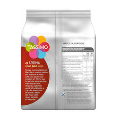 Tassimo Kapseln Marcilla Cortado, 5 x 16 tampons, 80 Kaffeekapseln