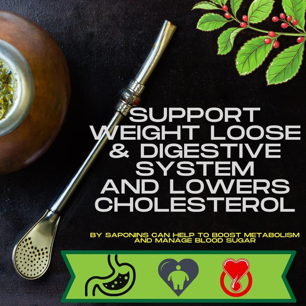 Cannabis brésilien original 50 g ● Thé Yerba Mate avec farine de chanvre et sauge ● Thé Mate à partir de feuilles de Mate ● Zeste de citron et citronnelle ● Thé en feuilles Yerba Mate en vrac 50 g