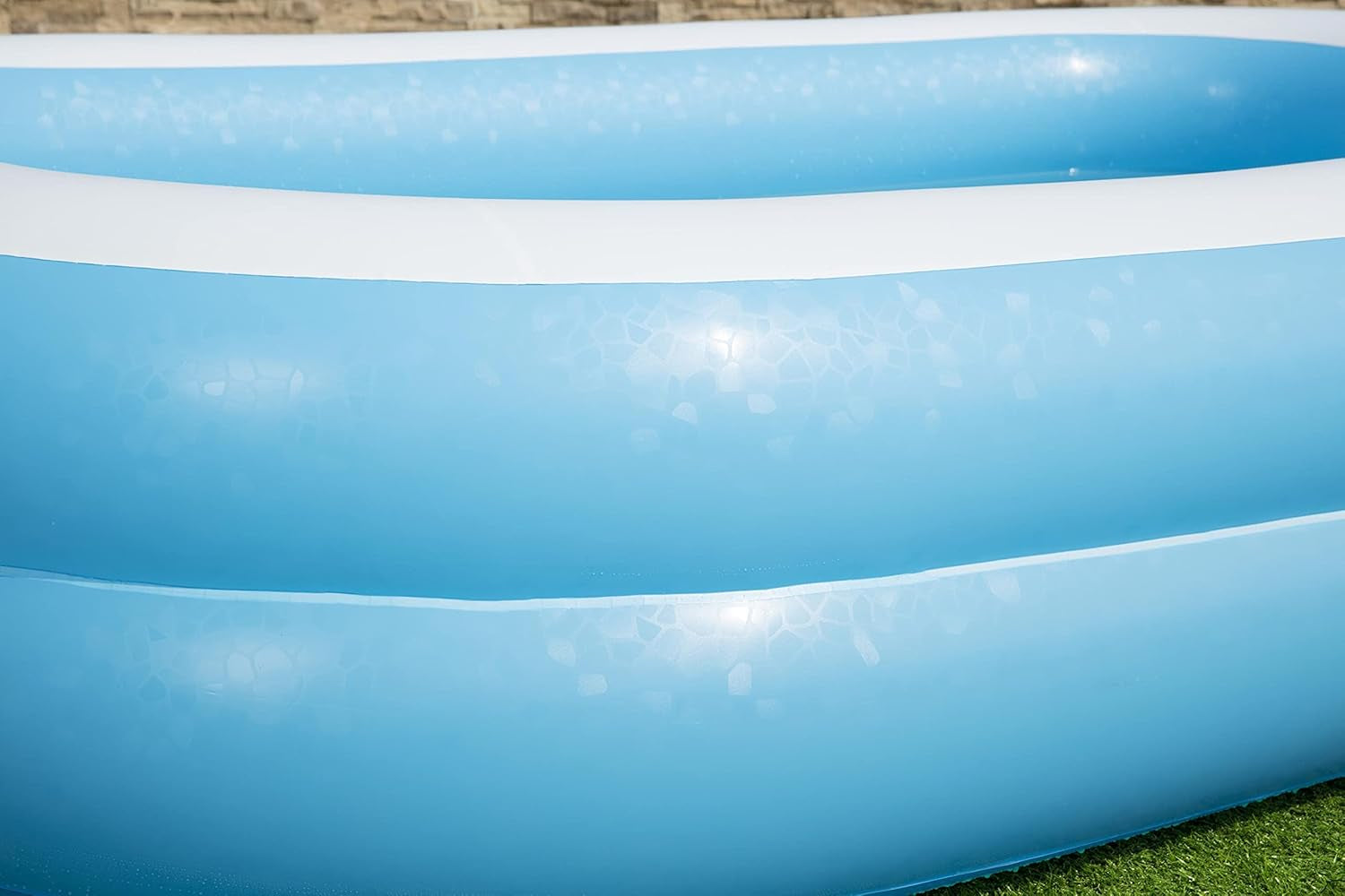 Bestway Family Pool, Piscine rectangulaire pour Enfants, Facile à Assembler, Couleur, 262 x 175 x 51 cm