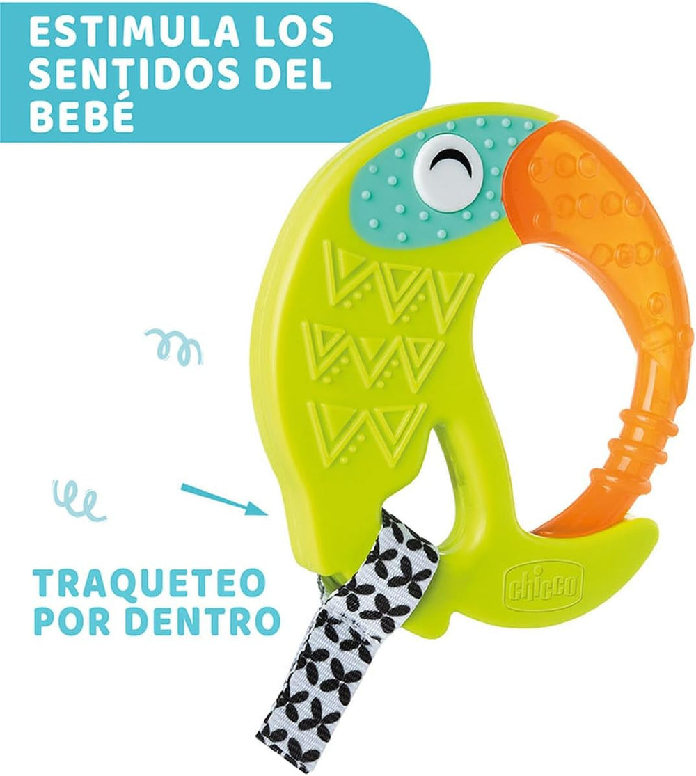 CHICCO - Anneau de dentition rigolo et rafraîchissant 6 mois +