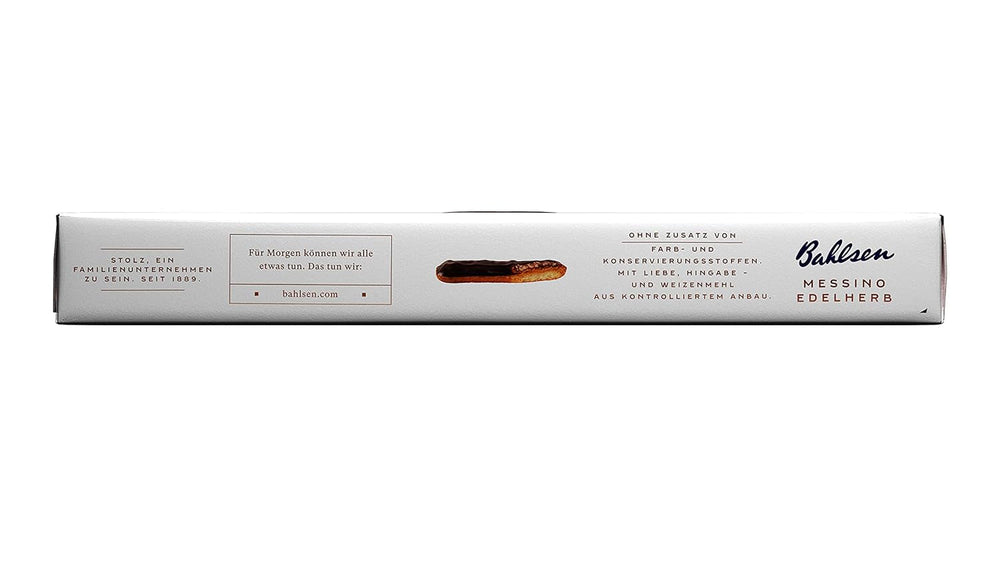 Bahlsen Messino Edelherb - Pack de 4 - Pâte moelleuse fourrée au chocolat et à l'orange Edelherb (1 x 125g)