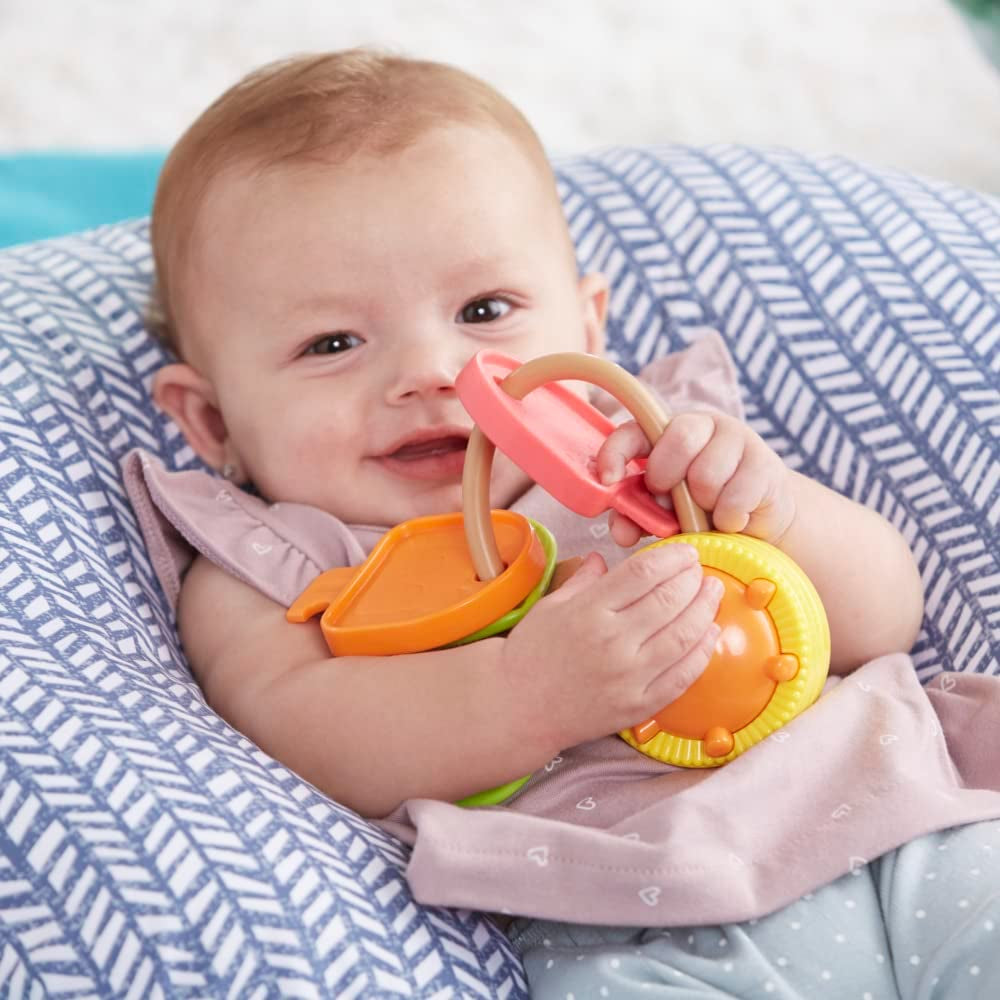 Playskool My first keys, jucărie senzorială cu structuri și sunete pentru bebeluși de la 3 luni (Amazon Exclusive) Jucarii Bebe Naty Shop