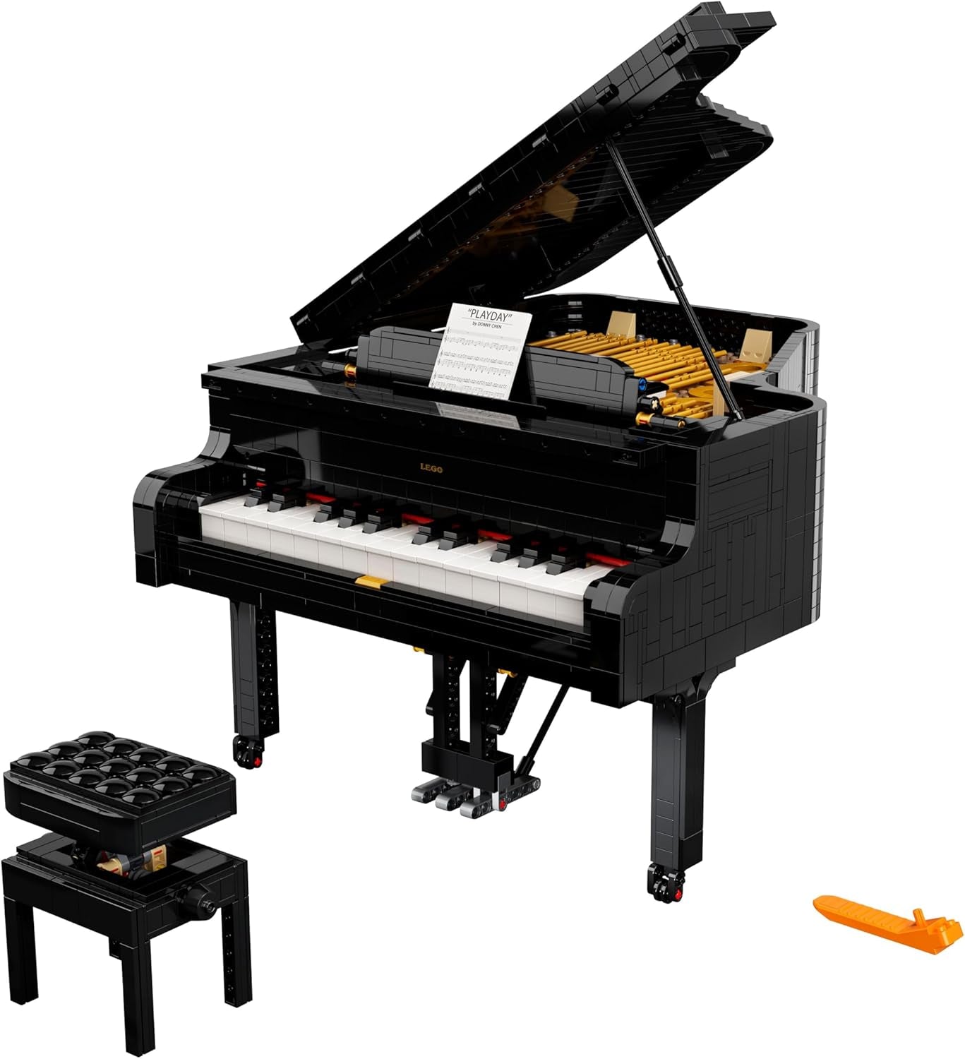 Aile de concert LEGO Ideas (21323) ; Bauset; Votre propre Konzertflügel ; tolles Modellbauprojekt estimé Pianisten, Musiker, Musikliebhaber ou Bastler (3.662 Teile)