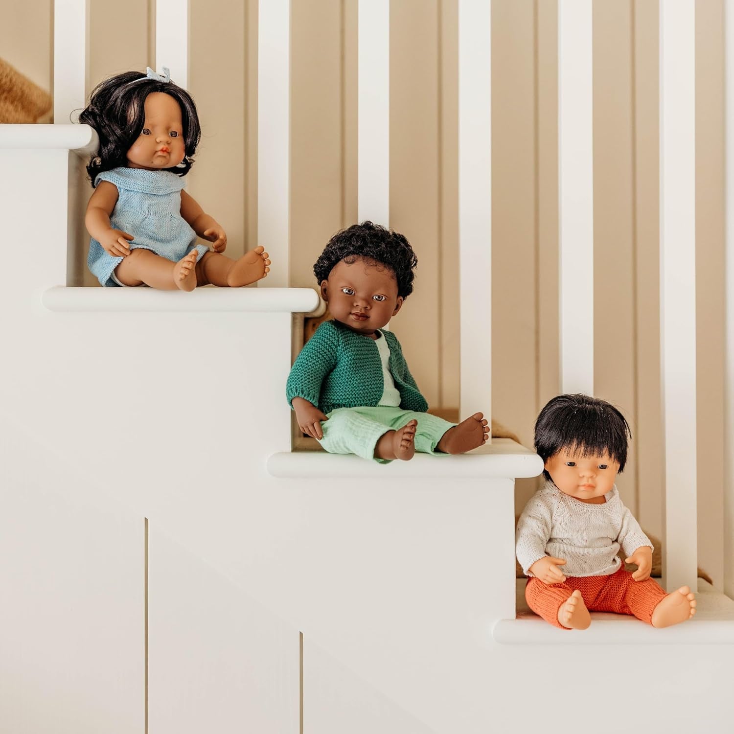 Miniland Baby Doll Garçon Asiatique 38cm-31055