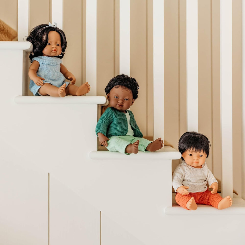 Miniland Baby Doll Garçon Asiatique 38cm-31055