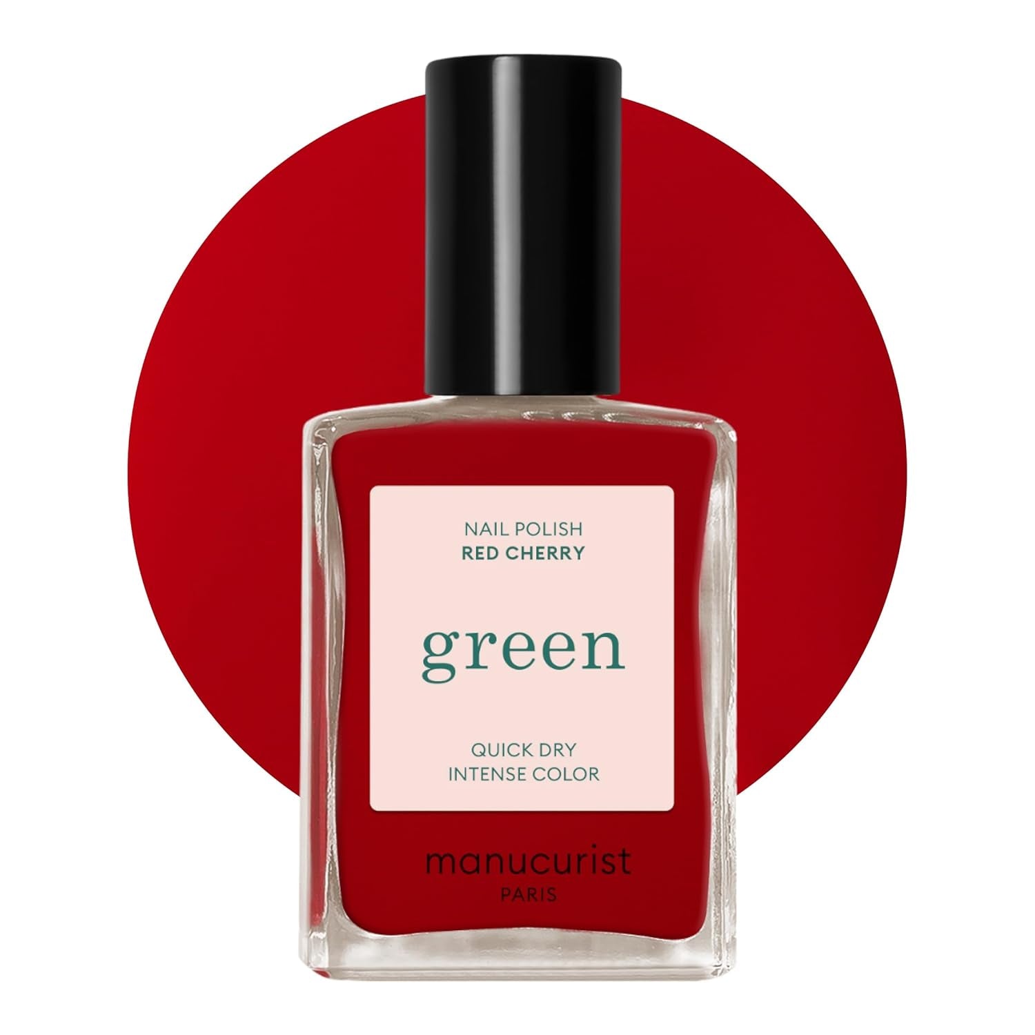 Manucurist Green - Vernis à ongles Rosy Beige Shell Beige - Vernis à ongles à séchage rapide - Ongles DIY - Vegan 12-Free - À base de plantes - Vernis à ongles - Fabriqué en France