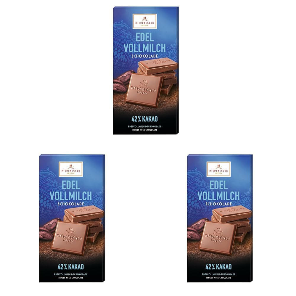 Ciocolata cu lapte premium Niederegger 100g