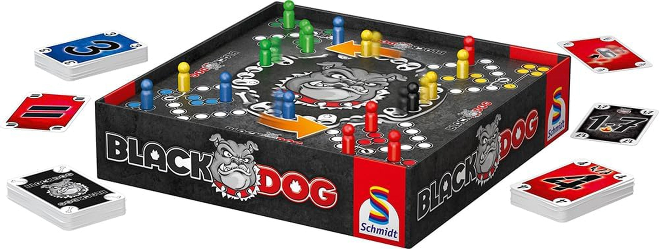 Schmidt Spiele 49323 Black DOG, jeu familial