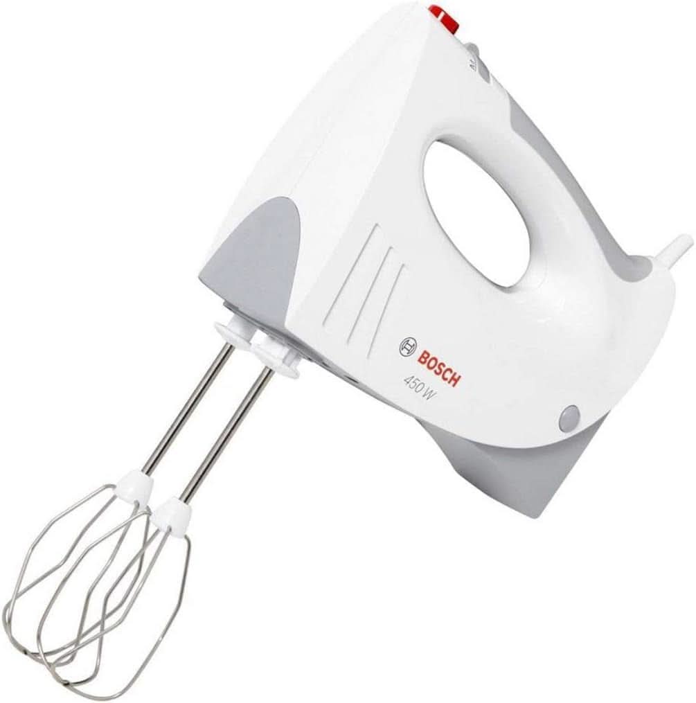 Bosch Hausgeräte MFQ3540 Handrührer, Grau, Weiß, 7,7 cm L X 20,1 cm L X 14,1 cm H Cuisine Naty Shop