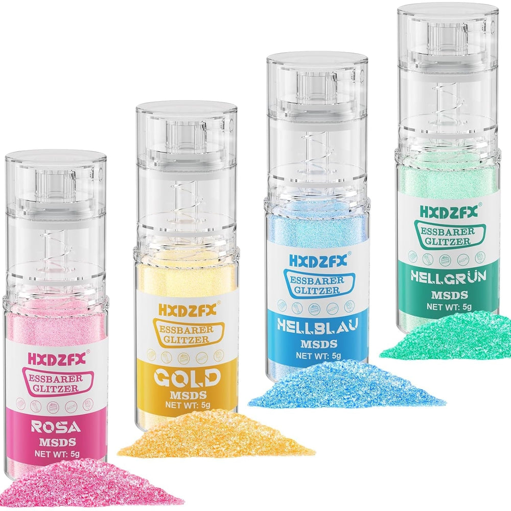 Ensemble de paillettes comestibles – 12 couleurs de poudre de paillettes pour boisson, poudre colorante alimentaire sans goût, chocolat, gâteau, fondant, boisson, poudre de paillettes liquide – 3G