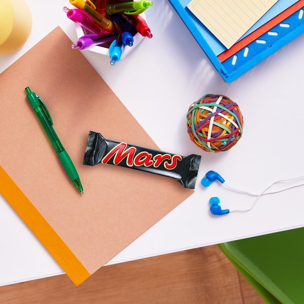 Tablettes de chocolat Mars, caramel, chocolat, 1 paquet de 5 barres (1 x 225 g)