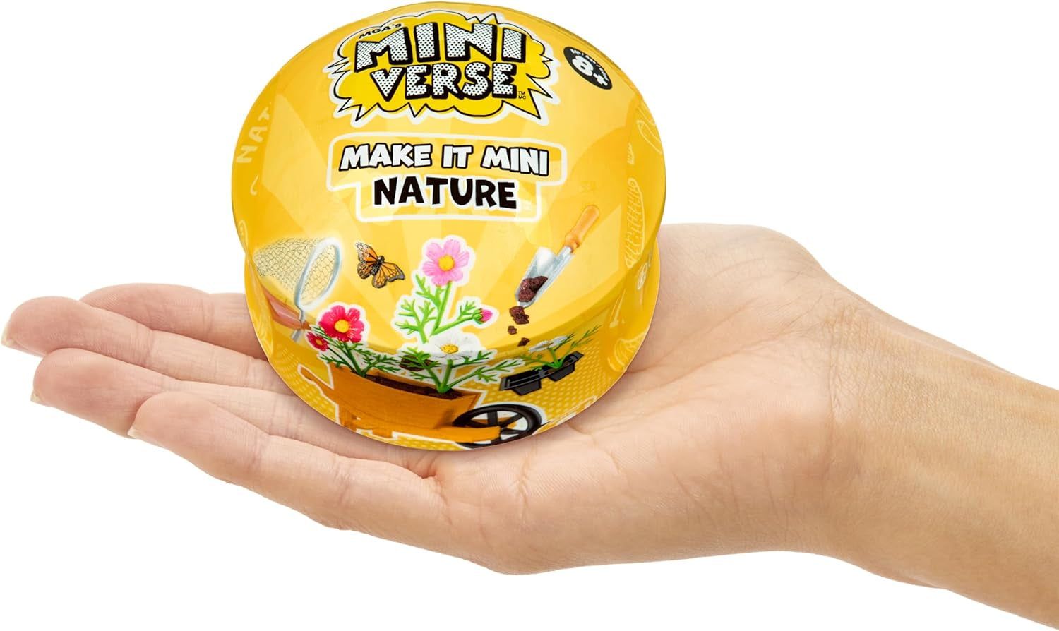 Seria MGA Miniverse Make It Mini Nature 3 – Mini obiecte de colecție, set de joacă pentru artizanat, plante replici, jucării, flori, pentru colecționari și copii cu vârsta de 8 ani și peste