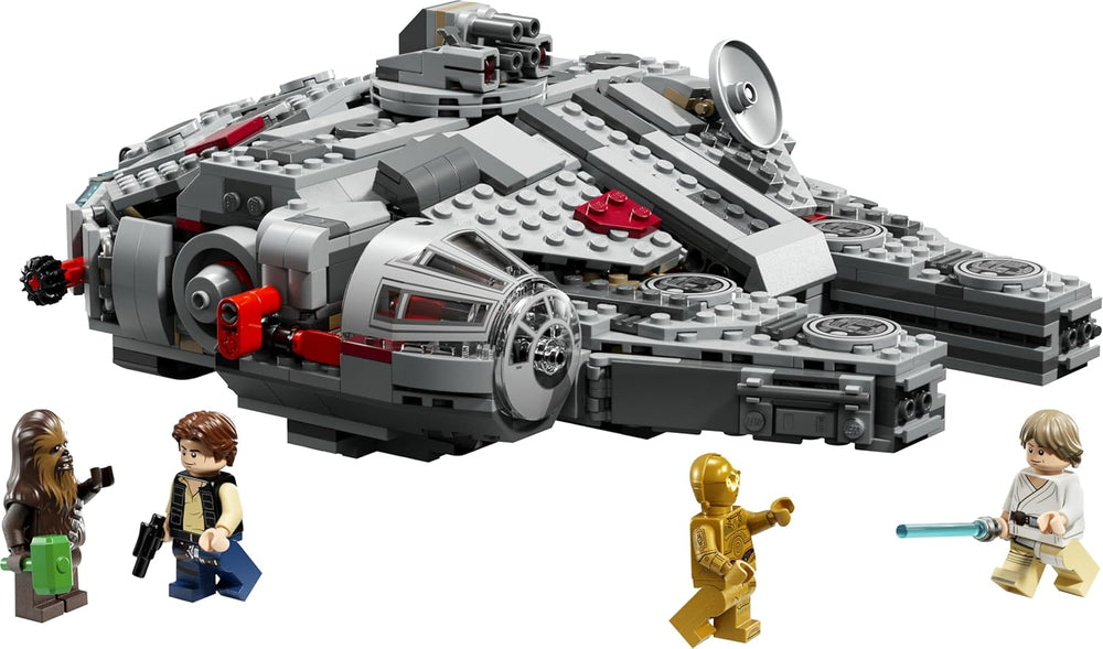 LEGO Star Wars 75426 SMART Play : Modèle Millennium Falke - Kompatibles Interaktives Spielzeug inkl. 4 SMART Tags et 4 Minifigures - Idées cadeaux pour garçons et filles à partir de 9 ans et fans adultes