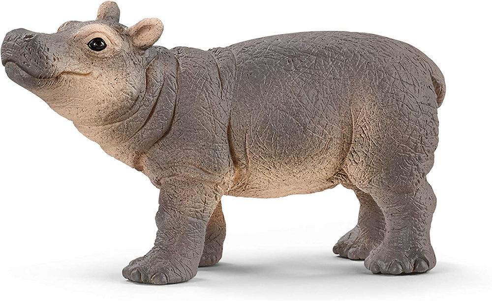 Schleich 14831 Hippopotam tânăr, pentru copii cu vârsta peste 3 ani, WILD LIFE - figurină de joacă Action figures Naty Shop Titlu implicit
