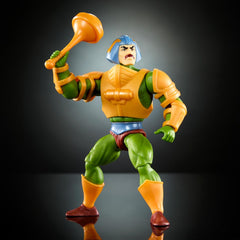 Jucărie Masters of the Universe Origins, Man-At-Arms Duncan figurină de acțiune din colecția de desene animate, înălțime aprox. 14 cm, erou cu armură detașabilă și accesorii, HYD25 Action figures Naty Shop