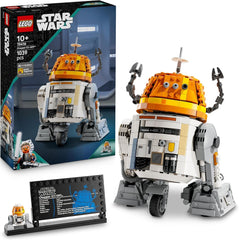 Figurine LEGO Star Wars 75416 Ahsoka Astromech Droid Chopper (C1-10P) - jouet avec tête mobile, bras amovibles et roue centrale - cadeau pour les fans d'Ahsoka, garçons et filles de plus de 10 ans Jeux de construction Besuche den LEGO-Store Titre par défaut