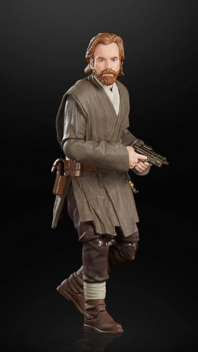 Star Wars Hasbro Star WarBlack Series Obi-Wan Kenobi (Jabiim), figurine de grande taille 15 cm Obi-Wan Kenobi, Multi, F7098 Figurines Naty Shop