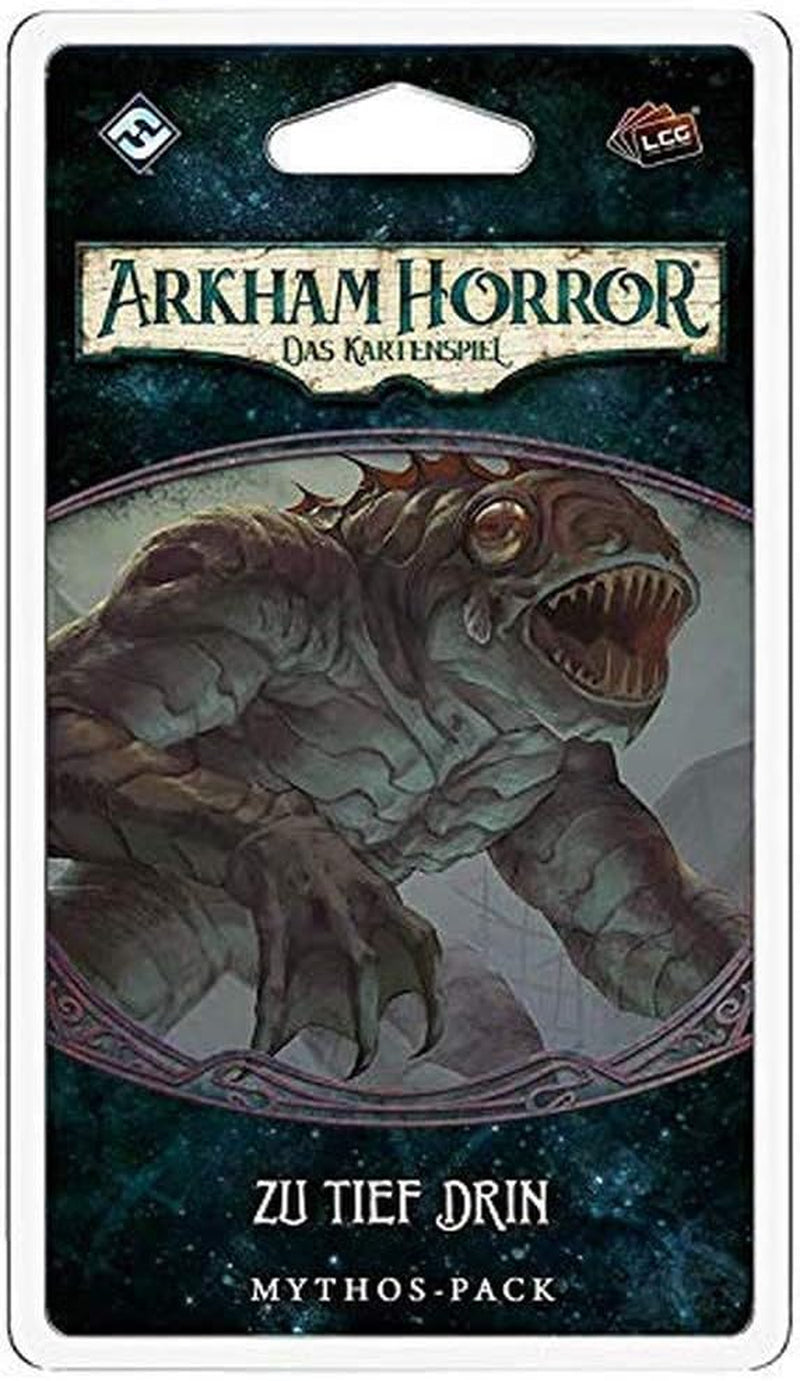 Fantasy Flight Games, Arkham Horror : LCG, jeu de base, jeu expert, jeu de cartes, 1 à 4 joueurs, à partir de 14 ans, 45 minutes et plus, allemand, multicolore, coloré