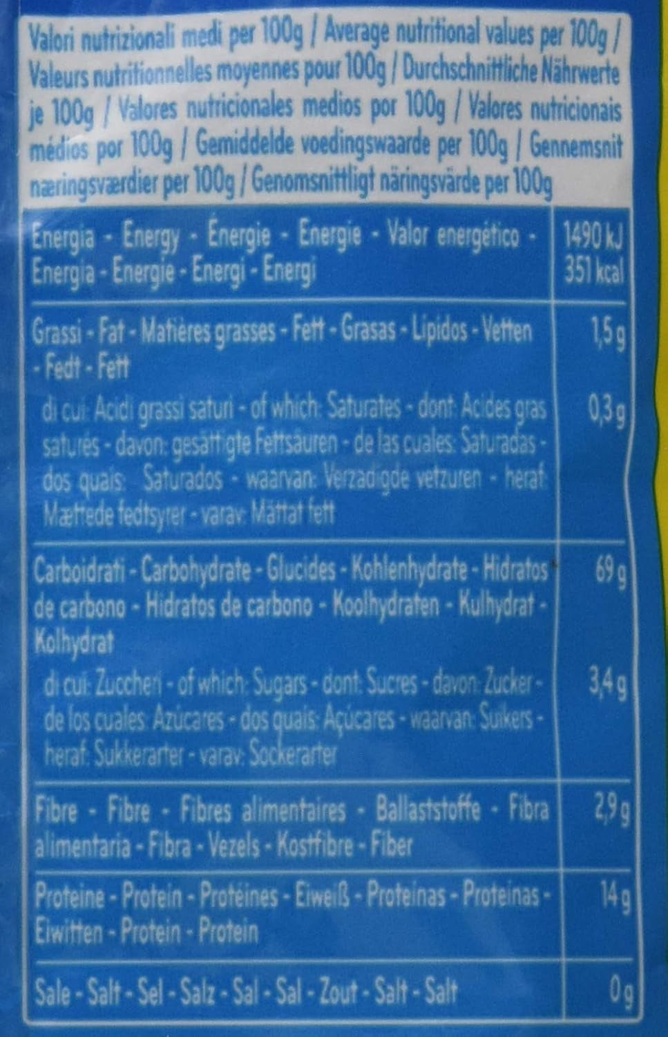 Conchiglie Rigate, 500 g (paquet de 1)