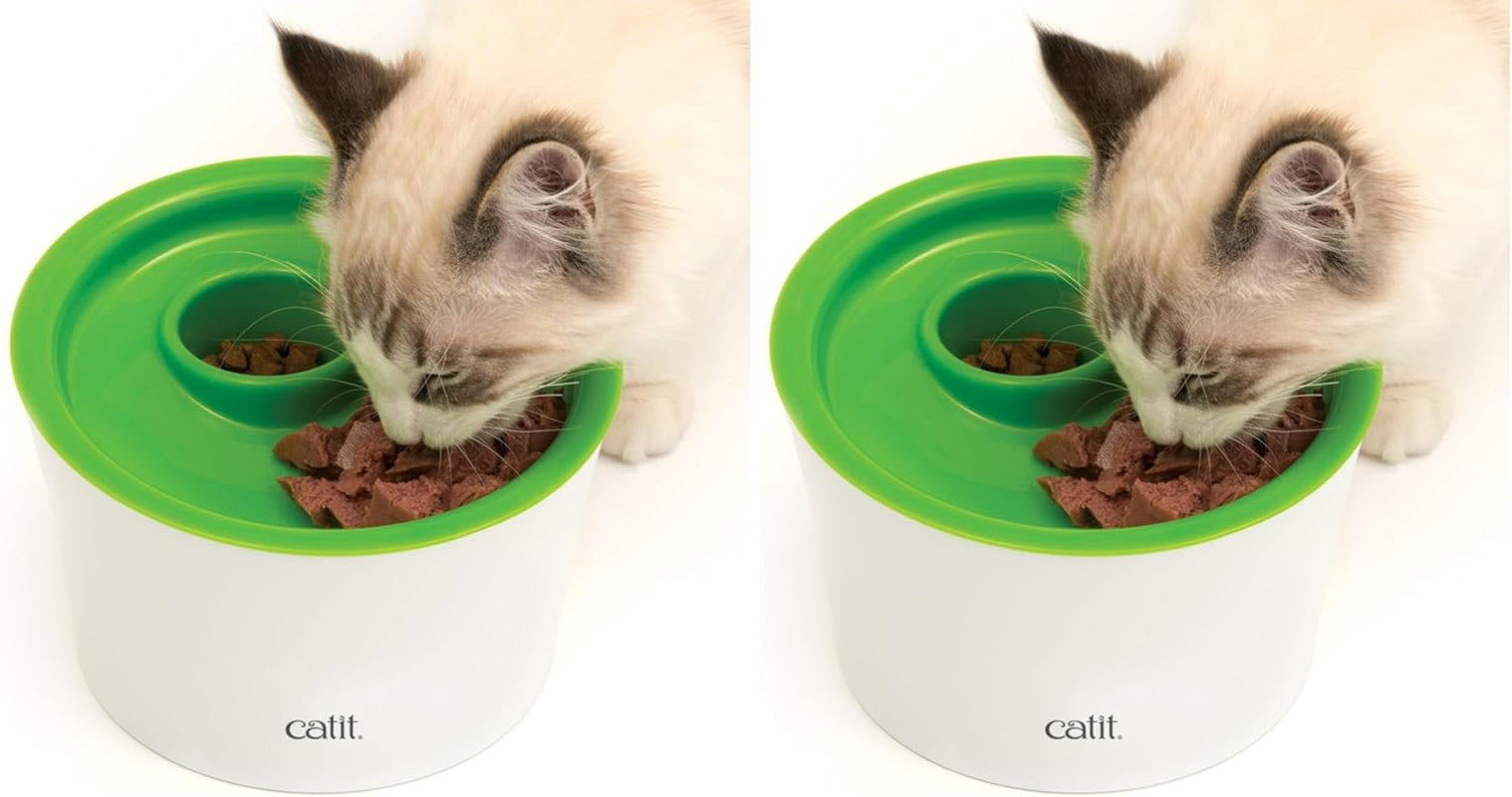 Catit Multi Feeder, Futternapf pour Nass- und Trockenfutter, Futternapf pour Katzen