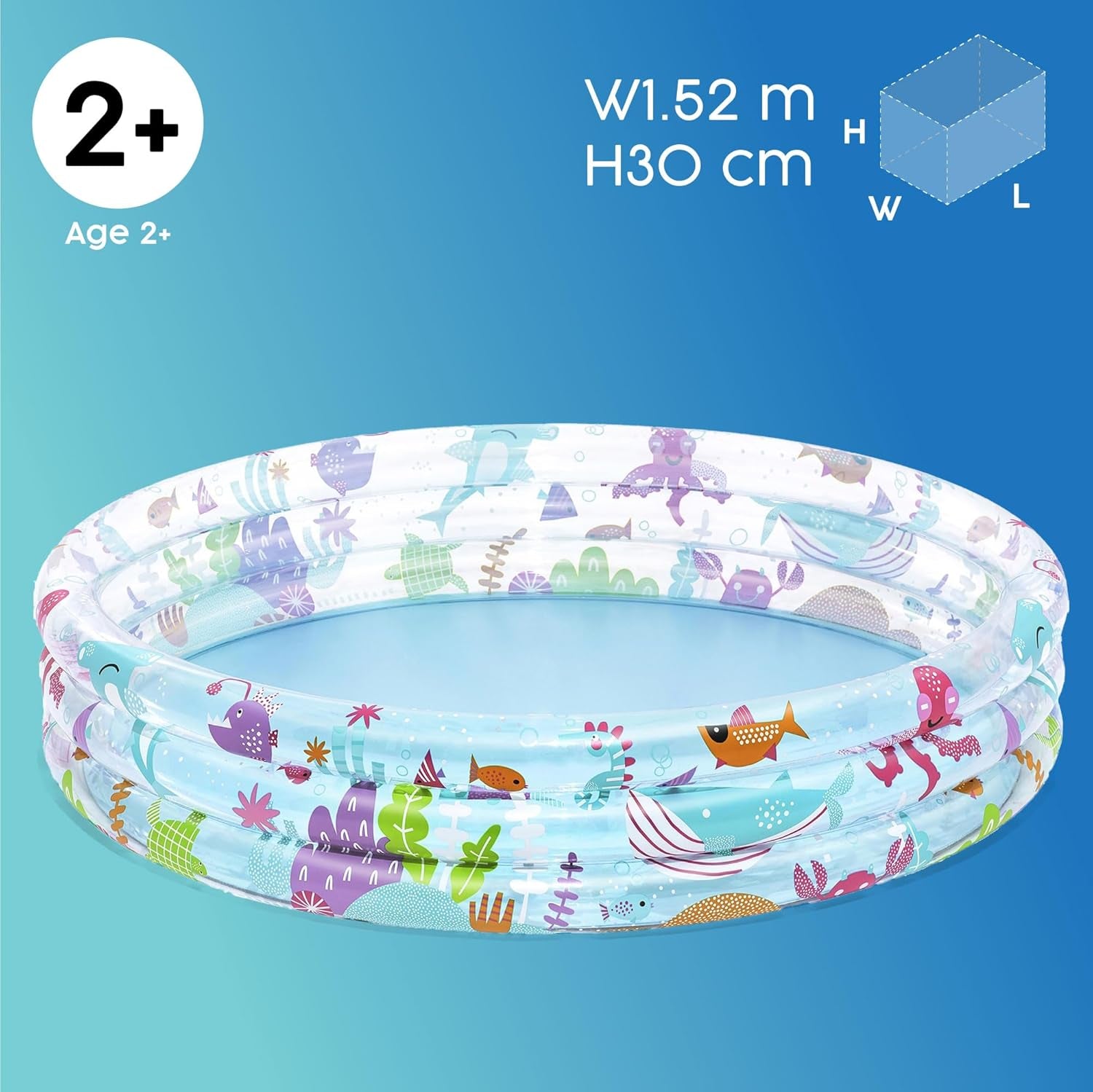 Piscine pour enfants Bestway Deep Dive Ø 152 x 30 cm