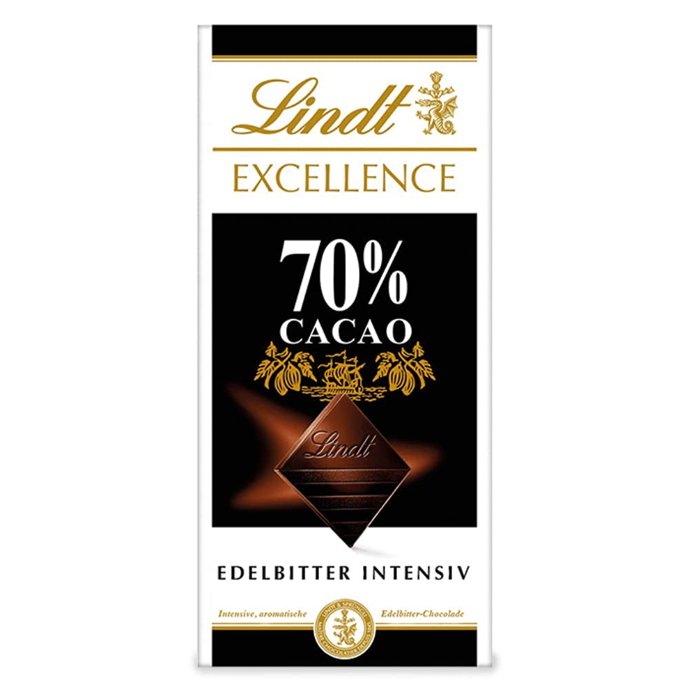 Chocolat Lindt | Barre EXCELLENCE 85% Cacao | 100g | Chocolat Extra Noir | Barre de chocolat végétalienne