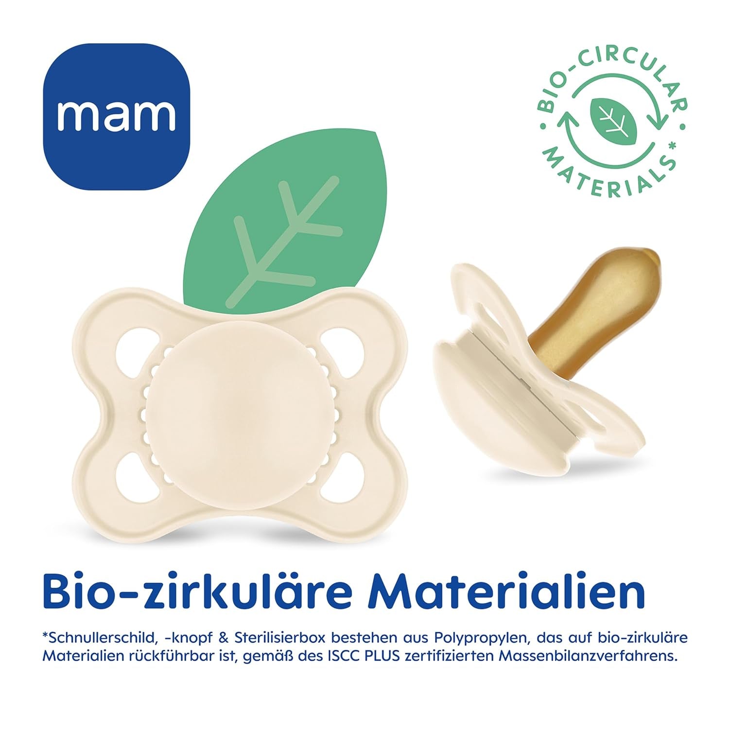 Sucette MAM Originale | Sucette en latex | 0-6 mois | Sucette bébé adaptée à l'allaitement | Recommandé par les sages-femmes Résistant aux morsures | Latex de caoutchouc naturel | Mouton/Lapin | Paquet de 2