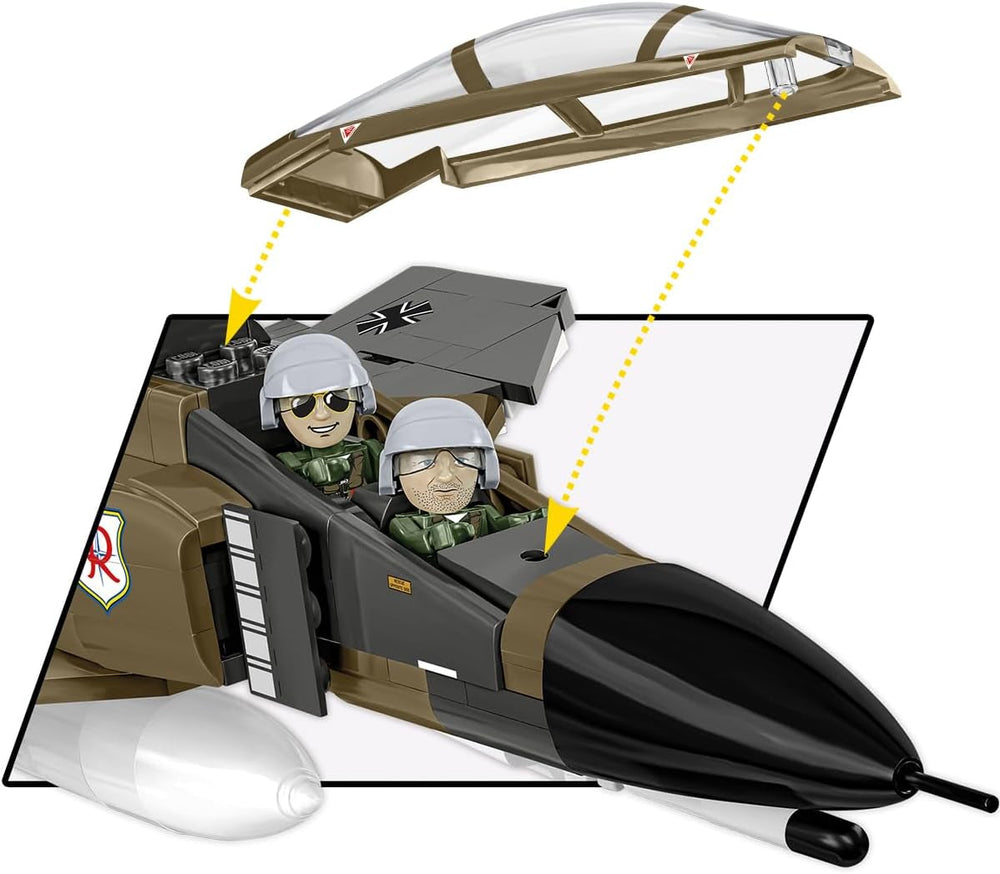 COBI.Bike F-4F Phantom II, Grau, Hellblau