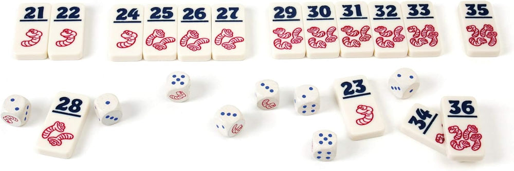 Zoch 601125200 – Heckmeck am Bratwurmeck – le jeu de dés turbulent dans le cadre de poulet populaire pour les oiseaux intelligents qui ont senti le ver bratwurmeck, à partir de 8 ans