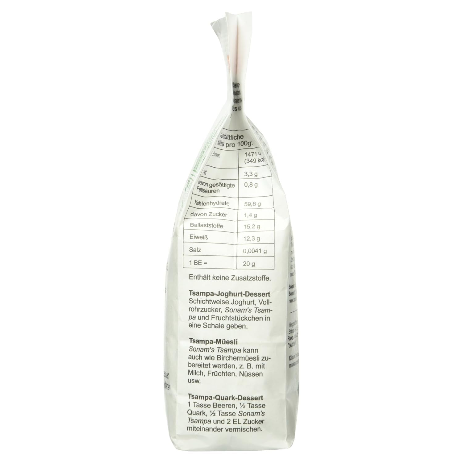 Orge Tsampa de Sonam, 250g