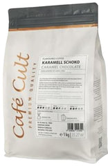 ® Café Caramel Chocolat en sachet de 1 kg, au goût de grains entiers