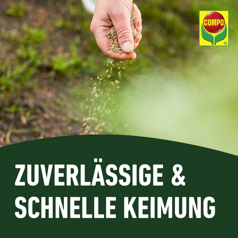 Compo Rasensaat Spiel Und Sport, Universelle Rasenmischung, 4 Kg, 200 M²