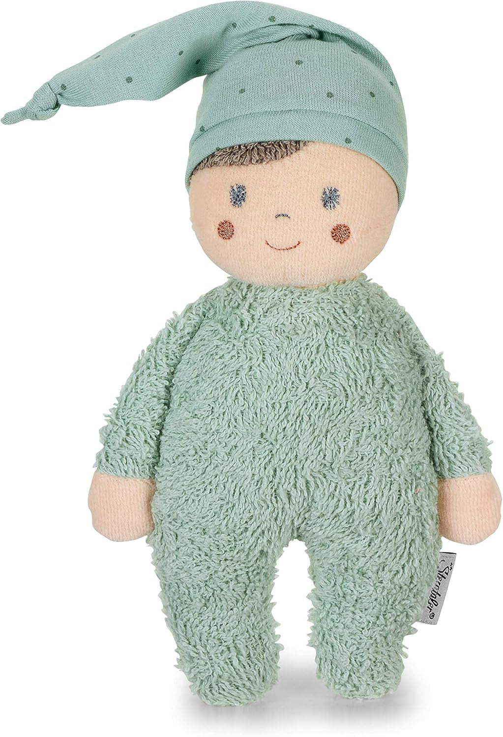 Sterntaler Spielpuppe Ida, Integrierte Rassel, Für Babys ab der Geburt, 22 x 13 cm, Rosa