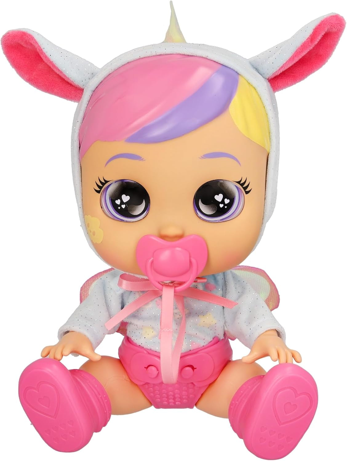 Cry Babies Day Care Dreamy, Babypuppe Puppe Dreamy contient une tenue de soins de jour et comprend 3 accessoires, nous avons vraiment des enfants, des jeux, des jeux et des jeux pour les enfants à partir de 18 mois.
