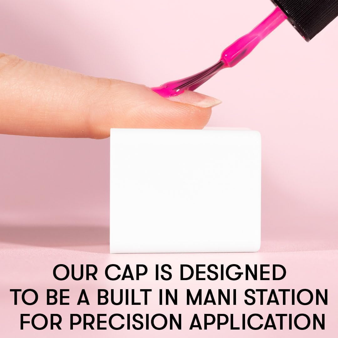 Nails Inc Better On Top, Get Glazed, Brillant, Vernis à ongles, Ne se dédouble pas, Longue durée, Séchage rapide, Séchage à l'air libre, Manucure et pédicure professionnelles, Ongles des doigts et des orteils, Vernis à ongles végétalien, 14 ml