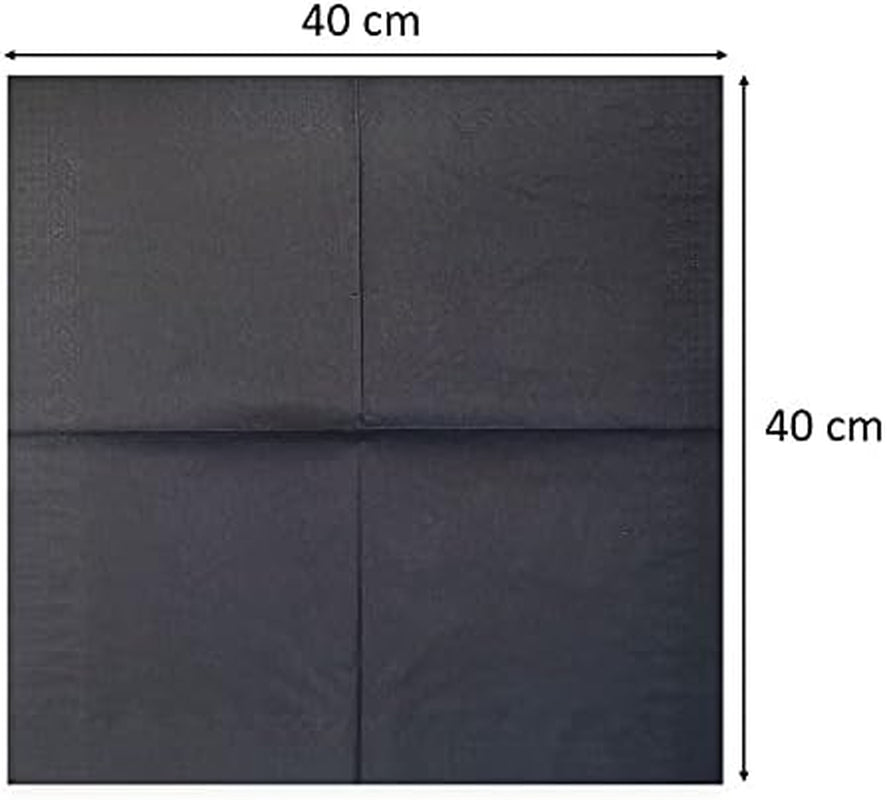 Ser42307107 Suspension Collection, serviette 40 X 40, 2 plis, pli 1/4, 100 serviettes, 2 plis unis avec bordure, fuchsia