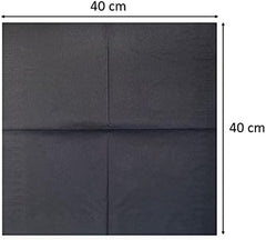 Ser42307107 Suspension Collection, serviette 40 X 40, 2 plis, pli 1/4, 100 serviettes, 2 plis unis avec bordure, fuchsia