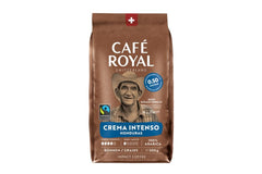 Café Royal Crema Intenso Honduras – Cafés à café 100 % Arabica, aromatiques intenses, rôtis foncés, étoiles 4/5, commerce équitable, 500 g de pots de fleurs