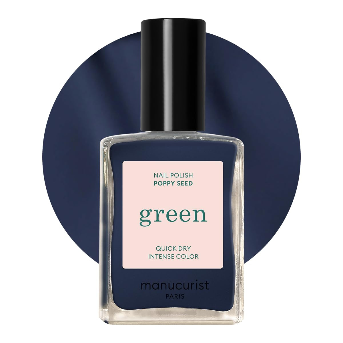 Manucurist Green - Vernis à ongles Rosy Beige Shell Beige - Vernis à ongles à séchage rapide - Ongles DIY - Vegan 12-Free - À base de plantes - Vernis à ongles - Fabriqué en France