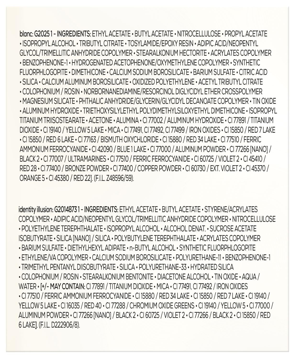 Ensemble Essie Nail Art Studio, vernis à ongles Mermaid Vibes no. 1 Blanc, Vernis à ongles effets spéciaux n°1. 7Illusion d'identité
