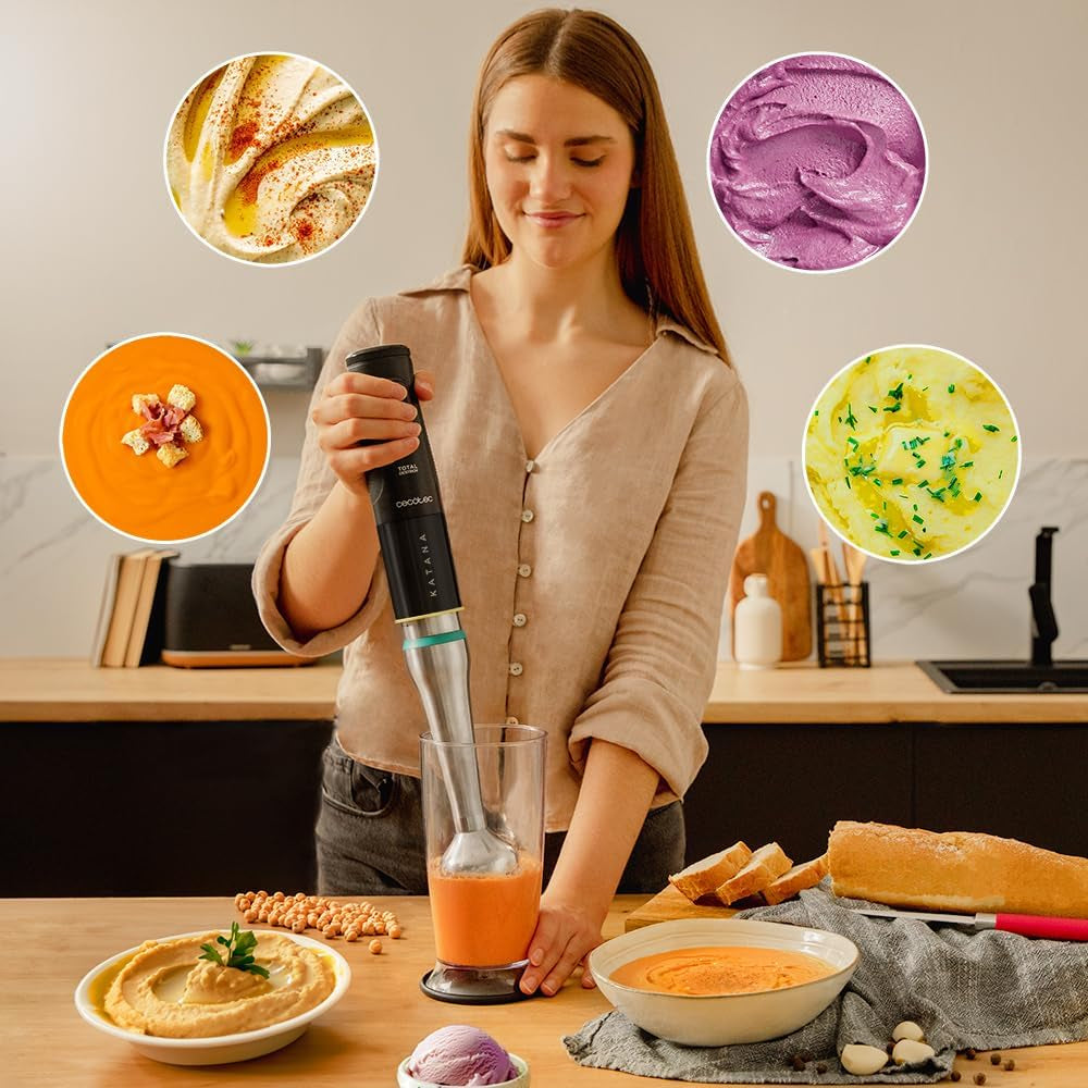 Mixer manual Cecotec Katana 15 Totaldestroy Smash B. 1500 W Mama si Copilul Naty Shop