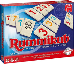 Jumbo Spiele Original Rummikub Classic - der Spieleklassiker unter den Gesellschaftsspielen - pour les enfants et les enfants à partir de 7 ans JUM17571 Multicolore 2,7 x 3,7 cm